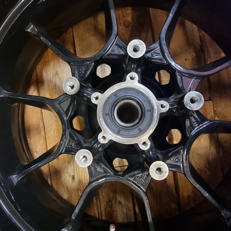 Indian FTR 1200 pair of wheels and tyres
